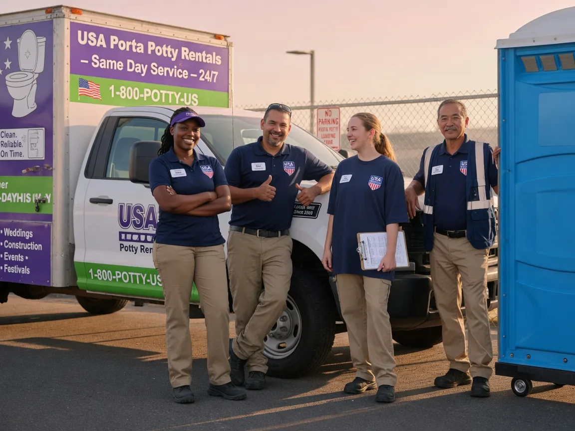 Porta Potty Rental company in Perry, LA