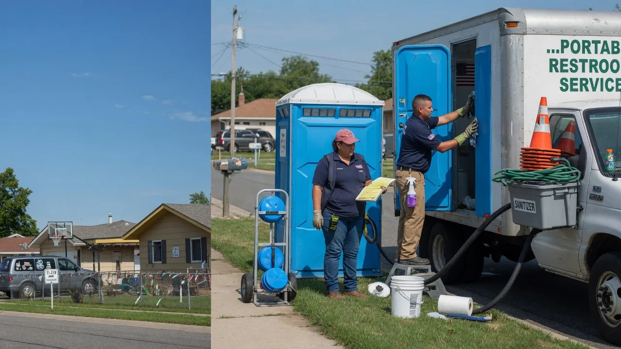 Portable Toilet Rental in Perry, LA near me